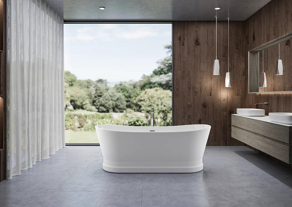 Charlotte Edwards Jupiter Contemporary Boat Bath 1700mm