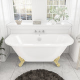 Mortlake F/S Back To Wall Traditional Bath 1500 x 740mm