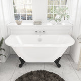 Mortlake F/S Back To Wall Traditional Bath 1500 x 740mm