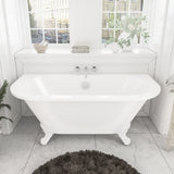 Mortlake F/S Back To Wall Traditional Bath 1500 x 740mm