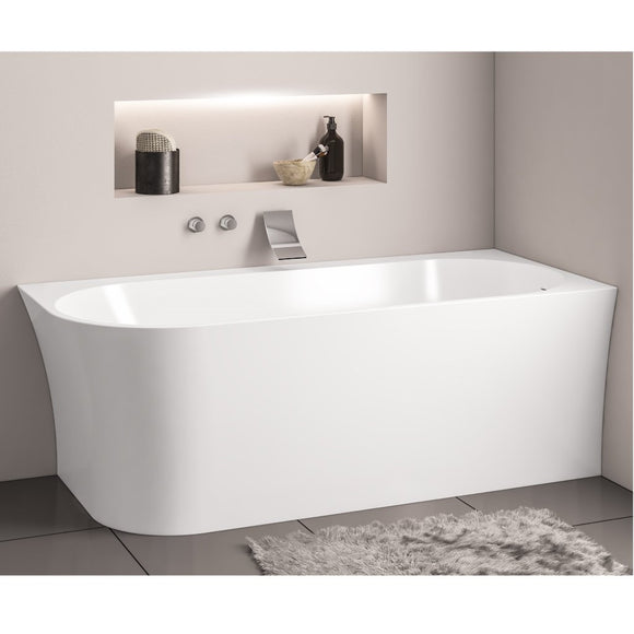 Radcot Single Ended Freestanding Corner/Shower Bath 1650mm