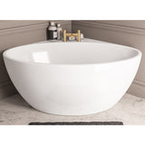 Whitchurch Corner Freestanding Bath White/Painted