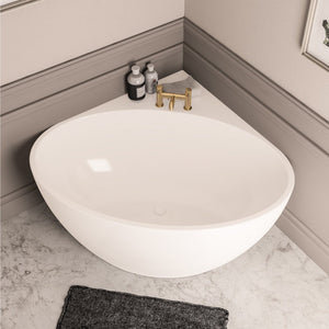 Whitchurch Corner Freestanding Bath White/Painted